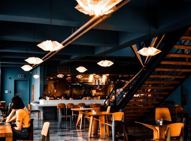 Gambar restoran/kafe